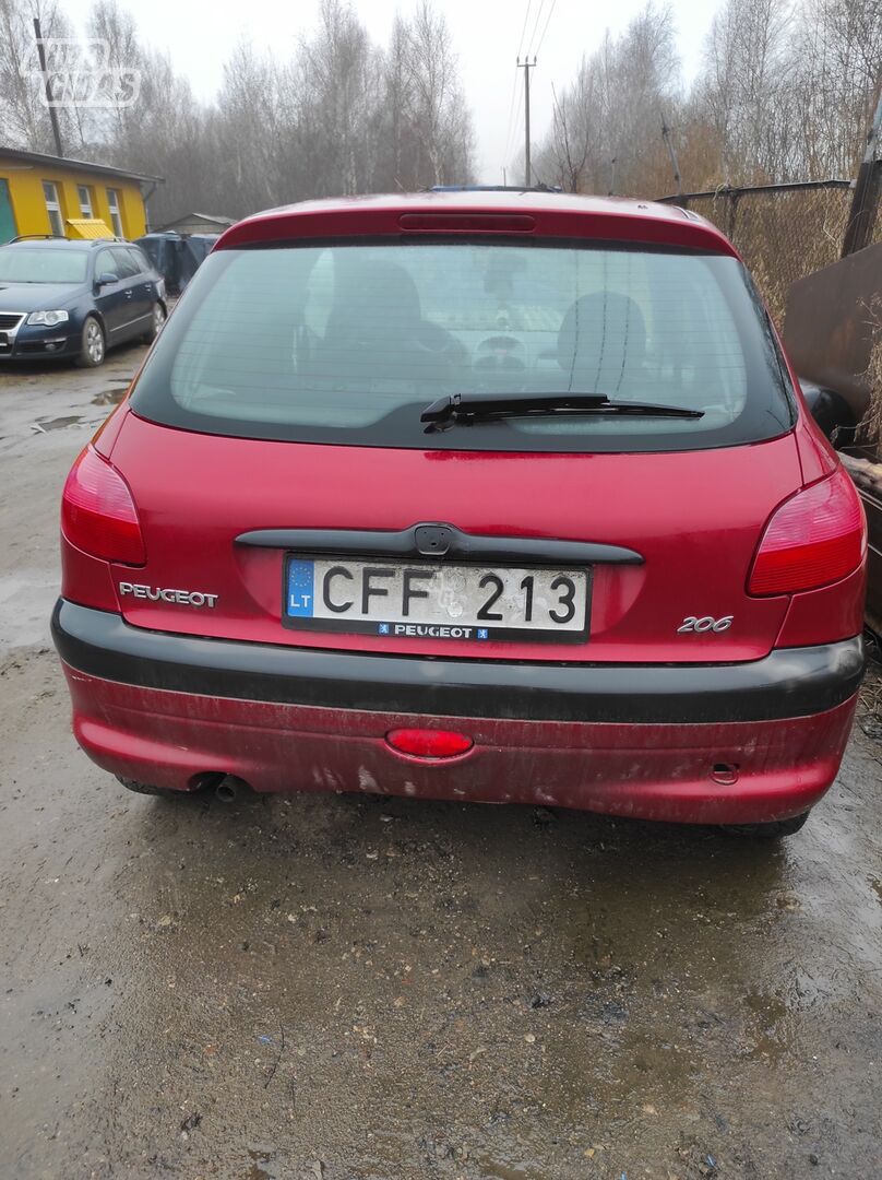 Peugeot 206 2000 m Hečbekas