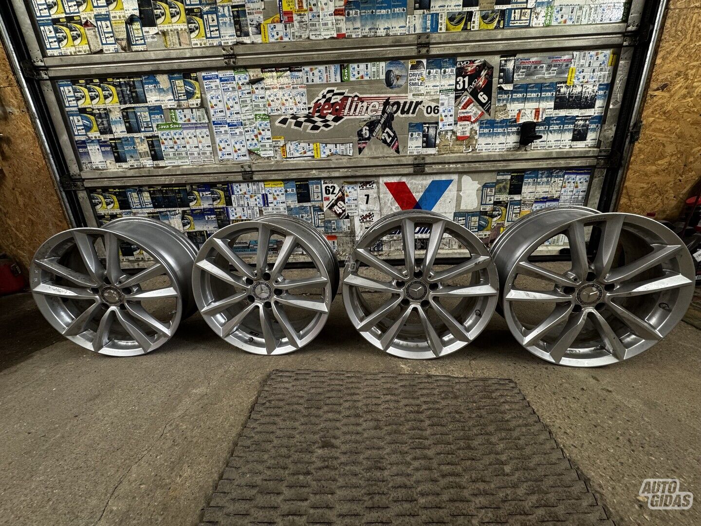 Mercedes-Benz OEM C 220 light alloy R18 rims