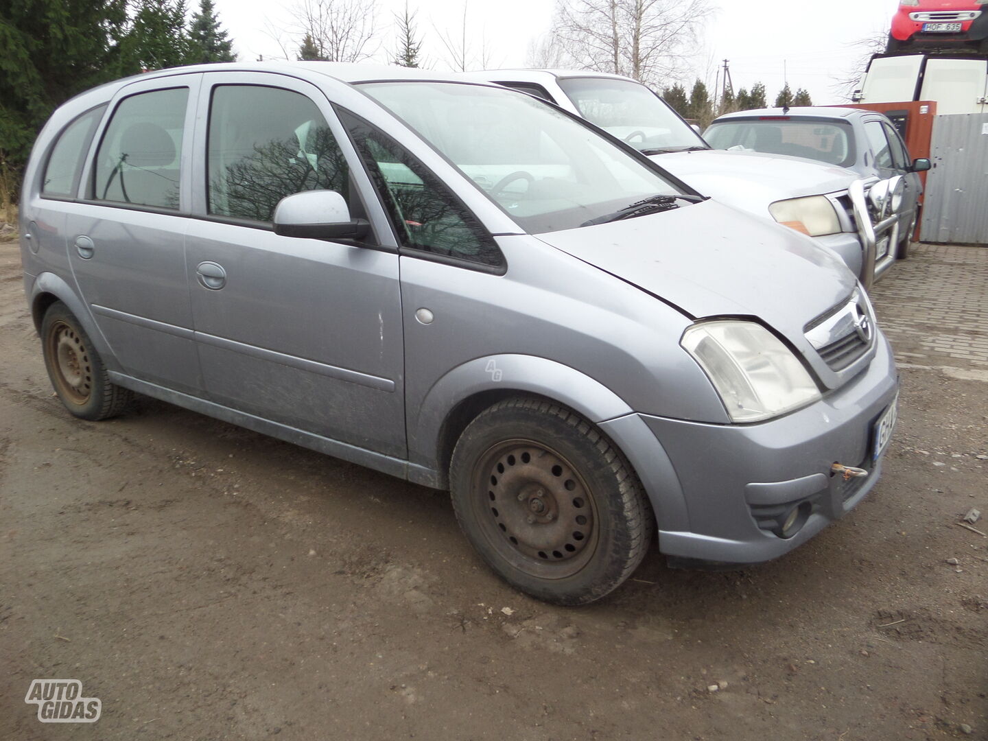 Opel Meriva 1.6 b. 2006 m dalys