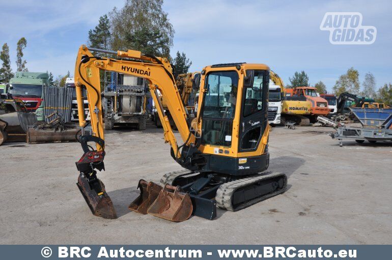 Hyundai R30Z-9AK 2020 m Mini ekskavatorius