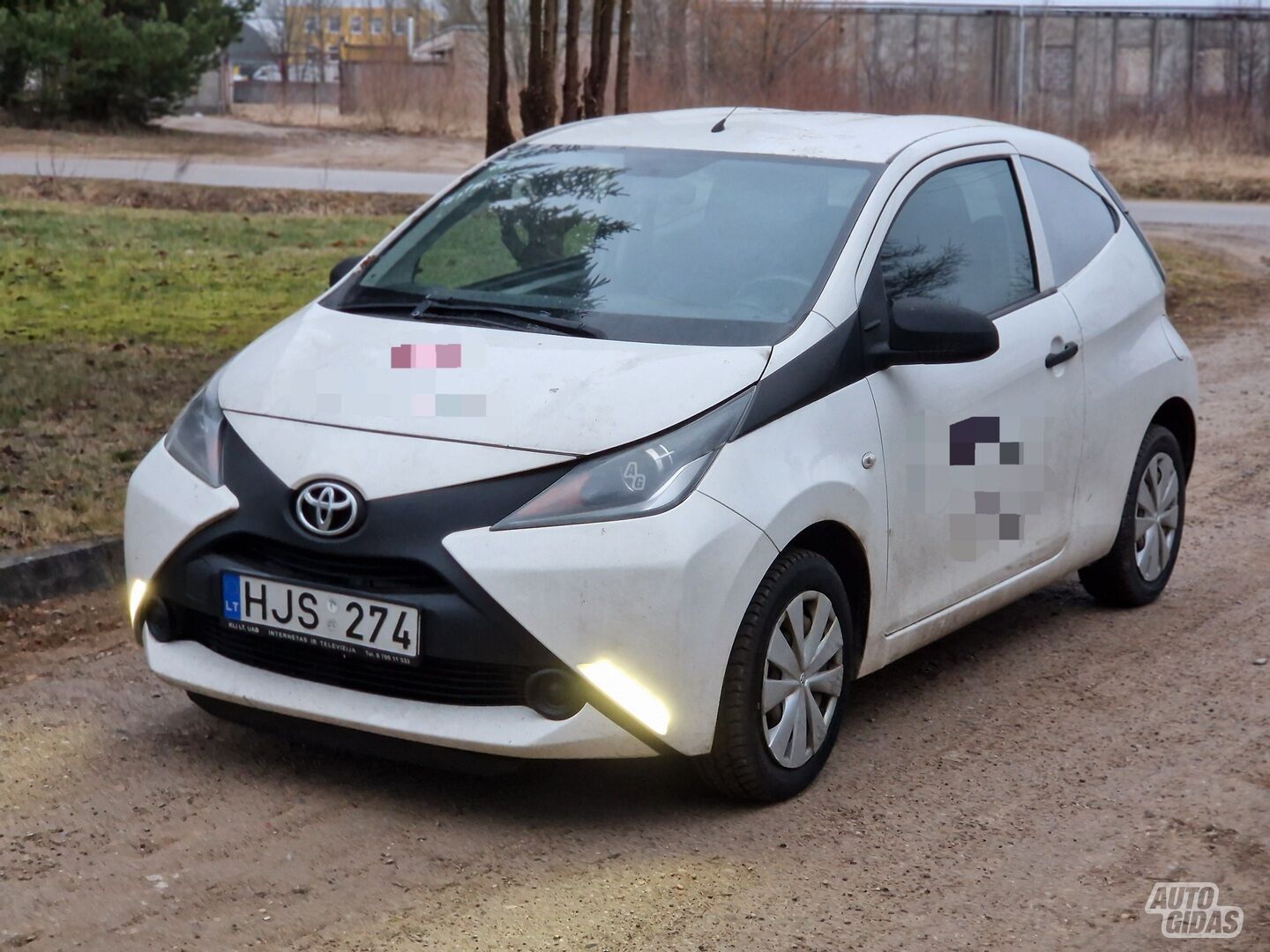 Toyota Aygo 2015 m Sedanas