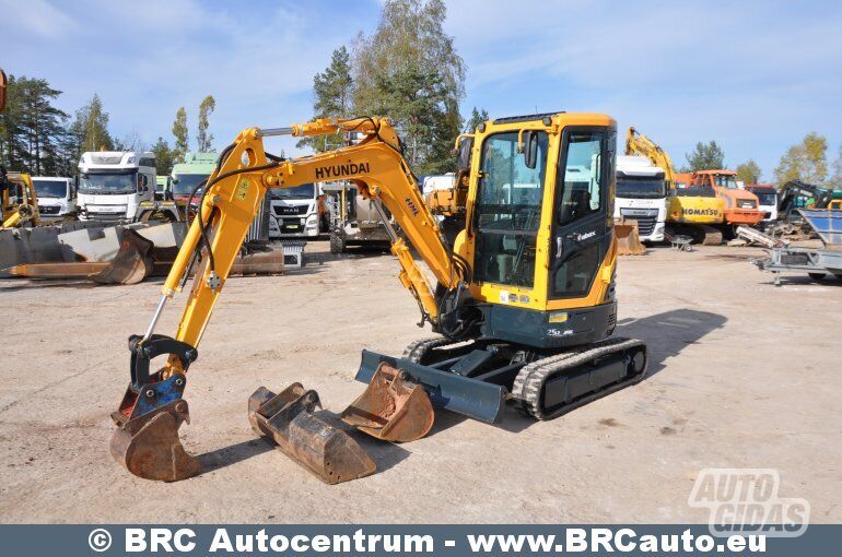 Hyundai R25Z-9AK 2019 m Mini ekskavatorius