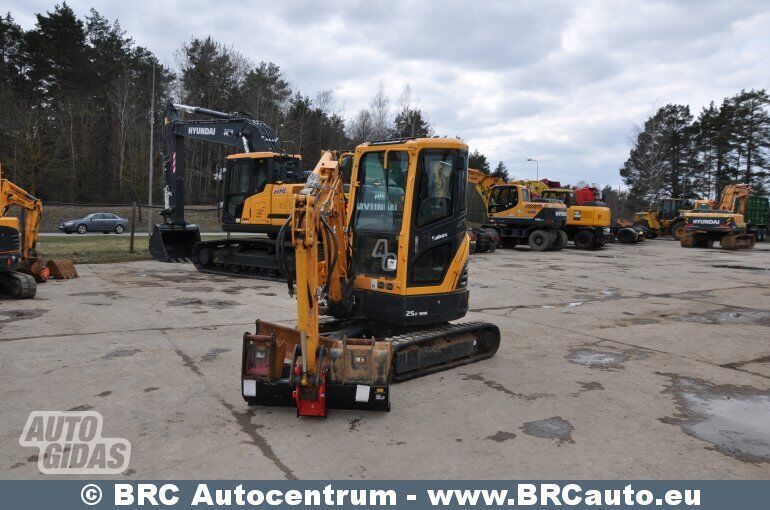 Hyundai R25Z-9AK 2019 m Mini ekskavatorius