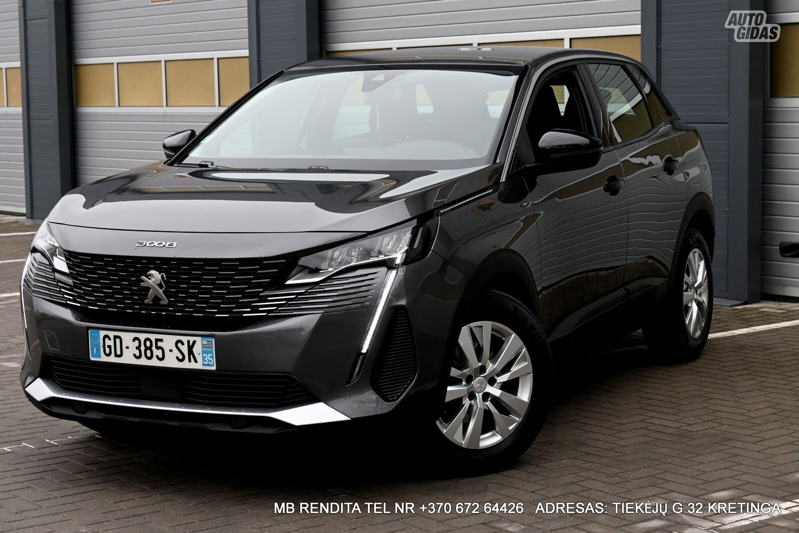 Peugeot 3008 2021 m Visureigis / Krosoveris