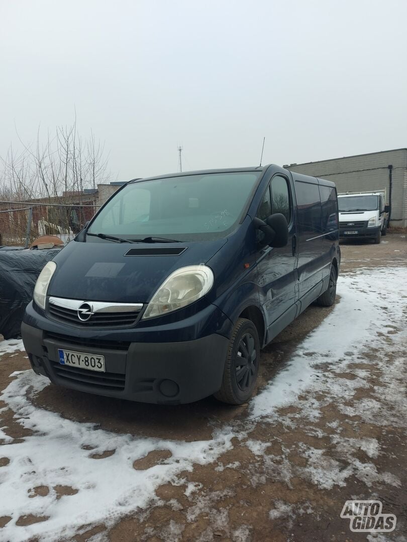 Opel Vivaro 2008 г Грузовой микроавтобус