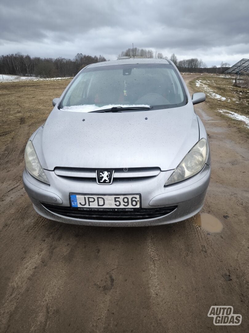 Peugeot 307 Hdi 2004 m dalys