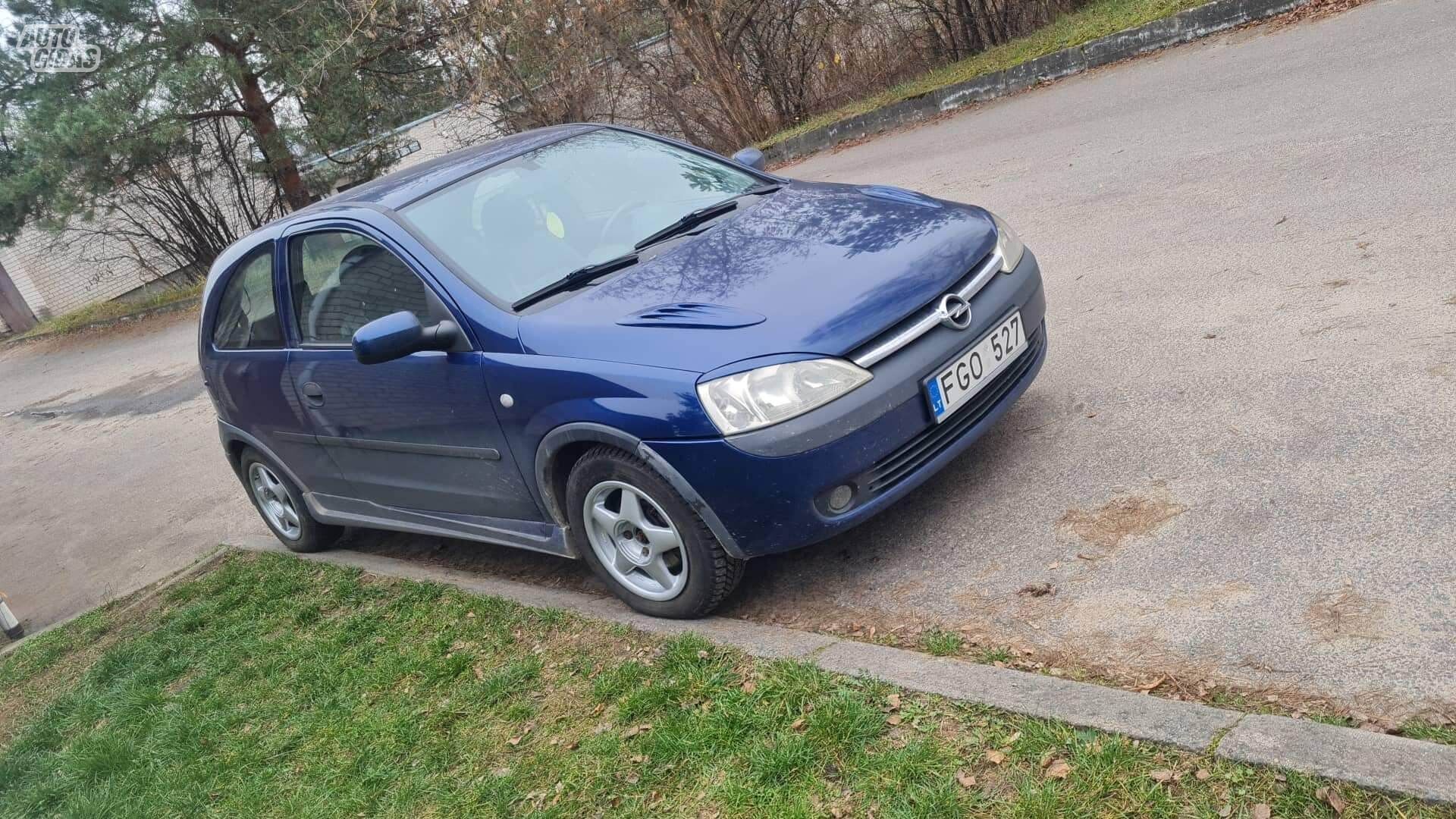 Opel Corsa 2003 m dalys