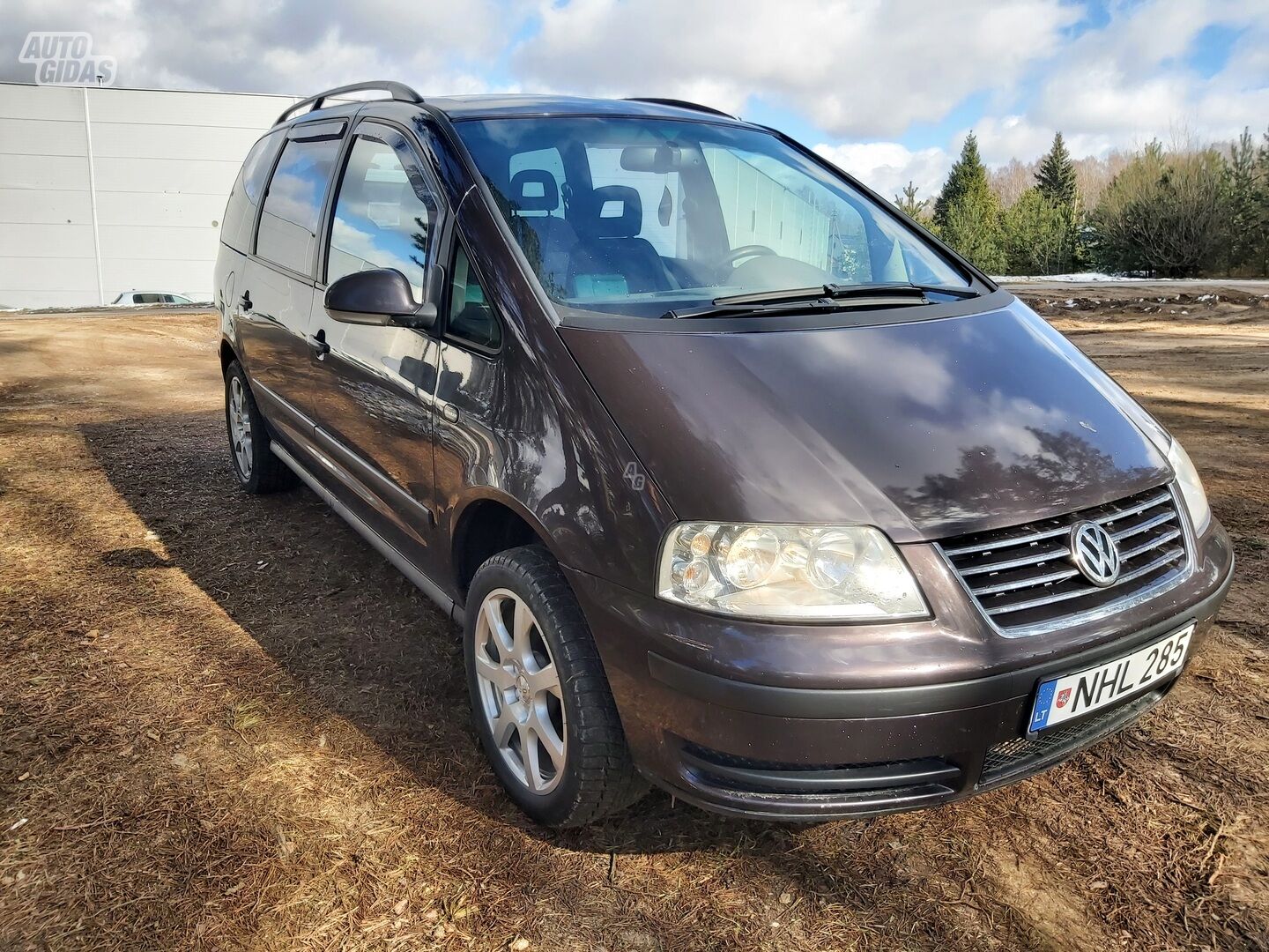 Volkswagen Sharan 2007 m Vienatūris