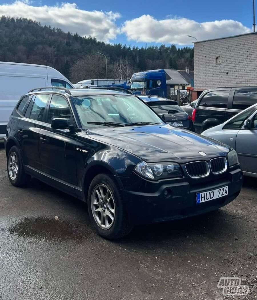 Bmw X3 2006 m Visureigis / Krosoveris