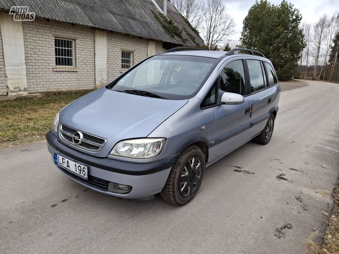 Opel Zafira 2001 m Universalas