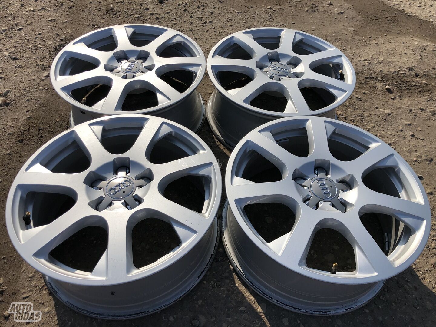 Audi Siunciam, 7J ET37 light alloy R17 rims