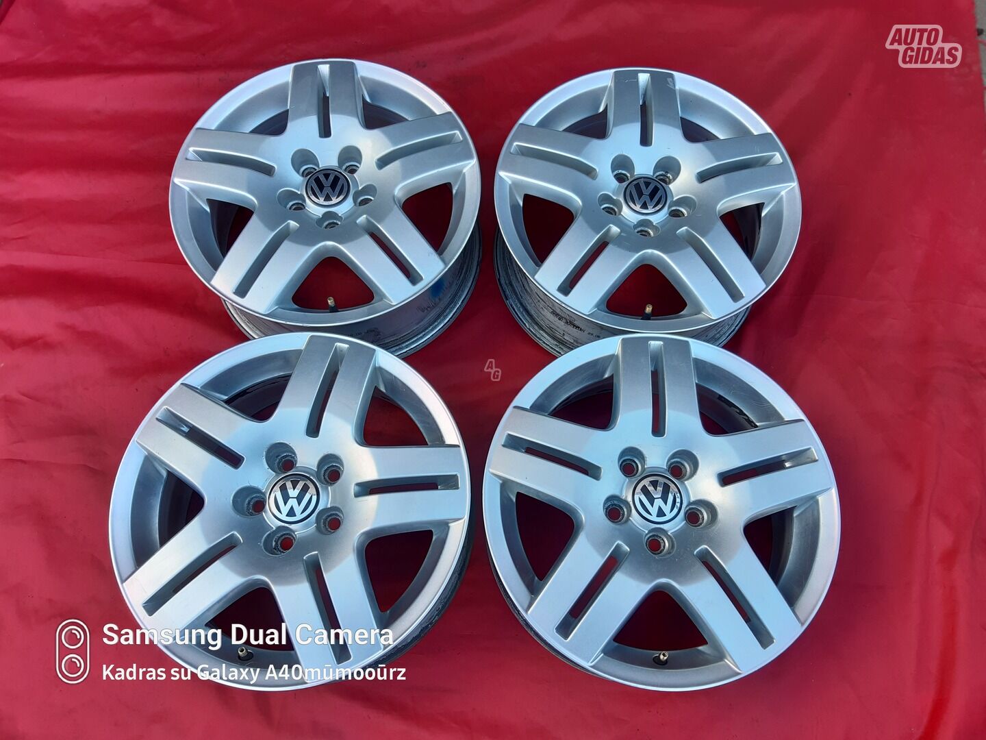 Light alloy R15 rims