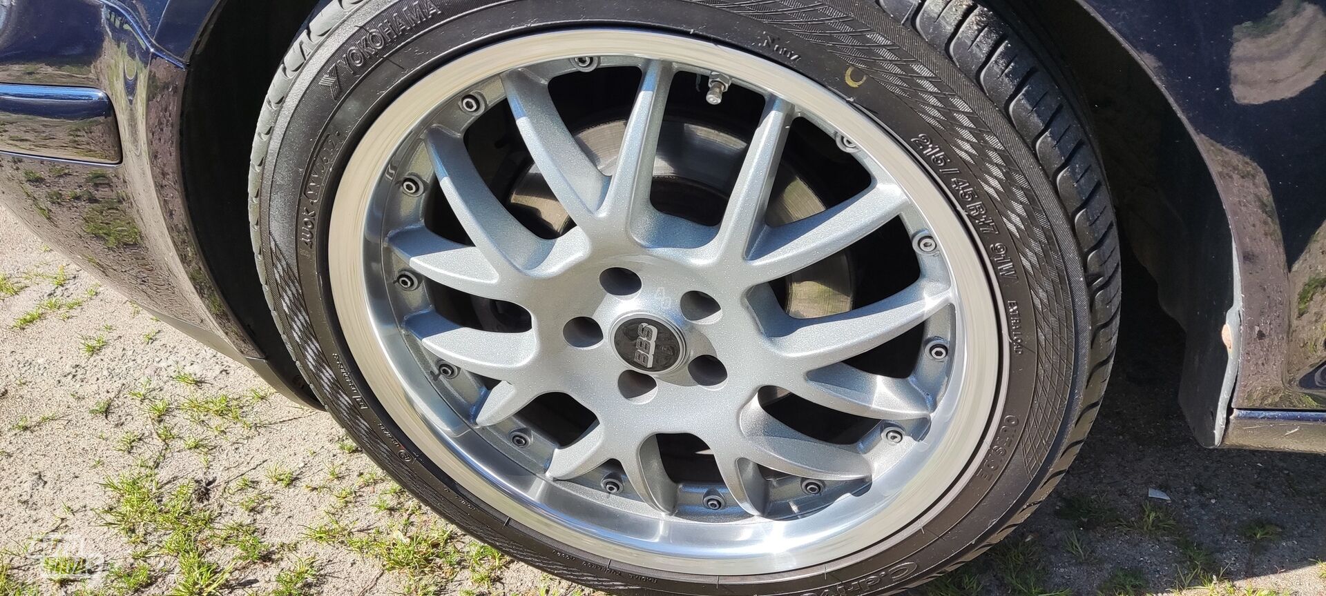 Light alloy R17 rims