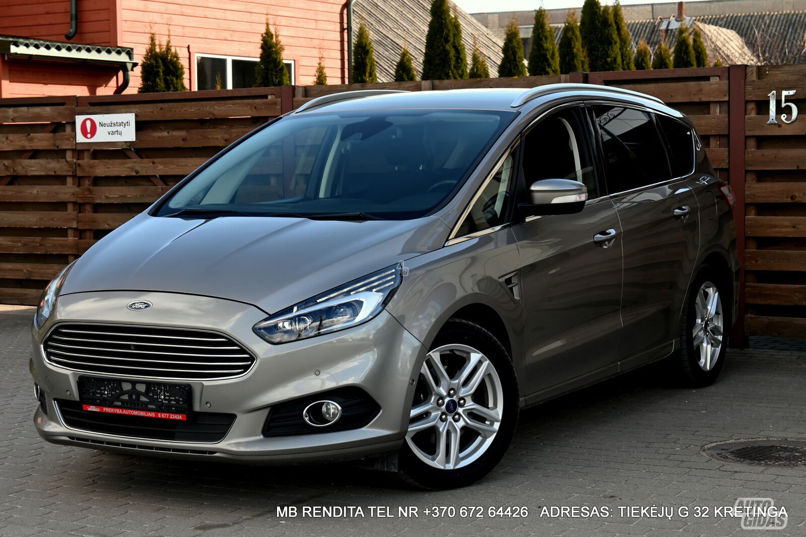 Ford S-Max 2016 m Universalas