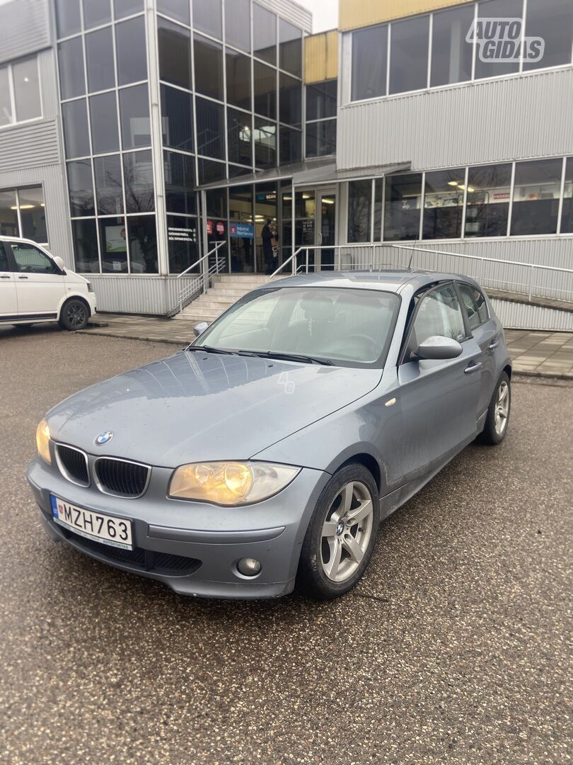 Bmw 118 2006 m Hečbekas