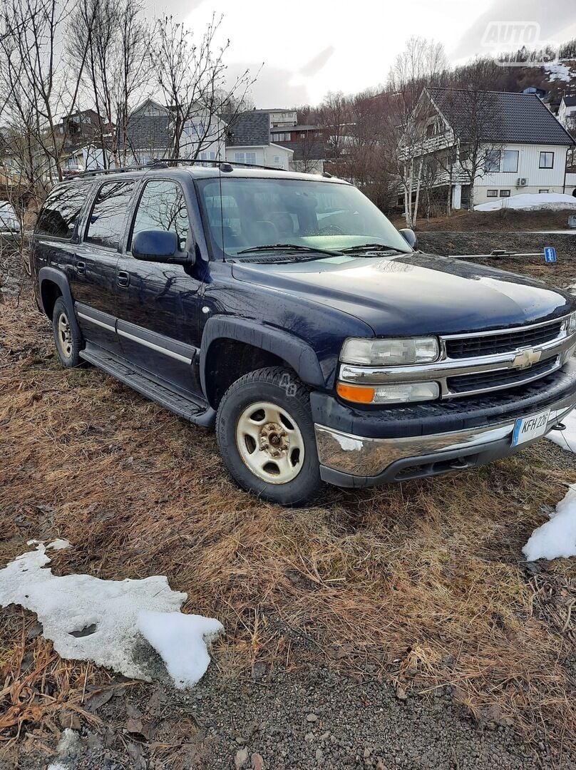 Chevrolet Suburban 2002 m Visureigis / Krosoveris