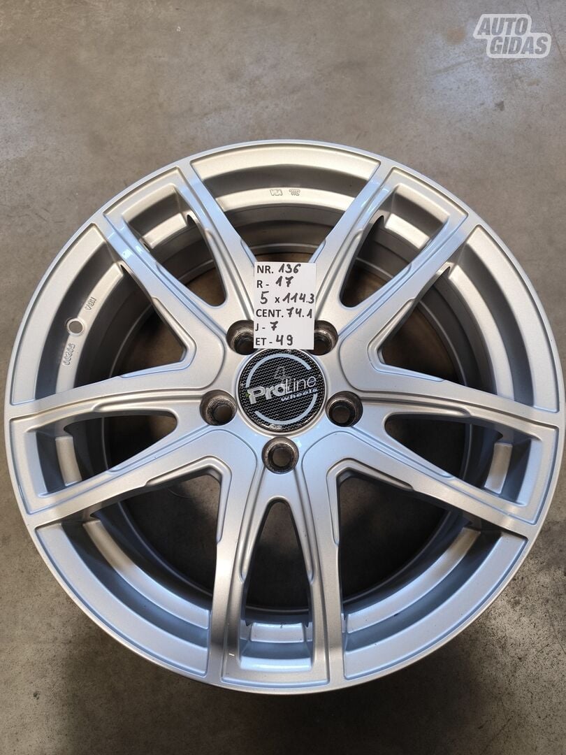 ProLine NR. 136 light alloy R17 rims