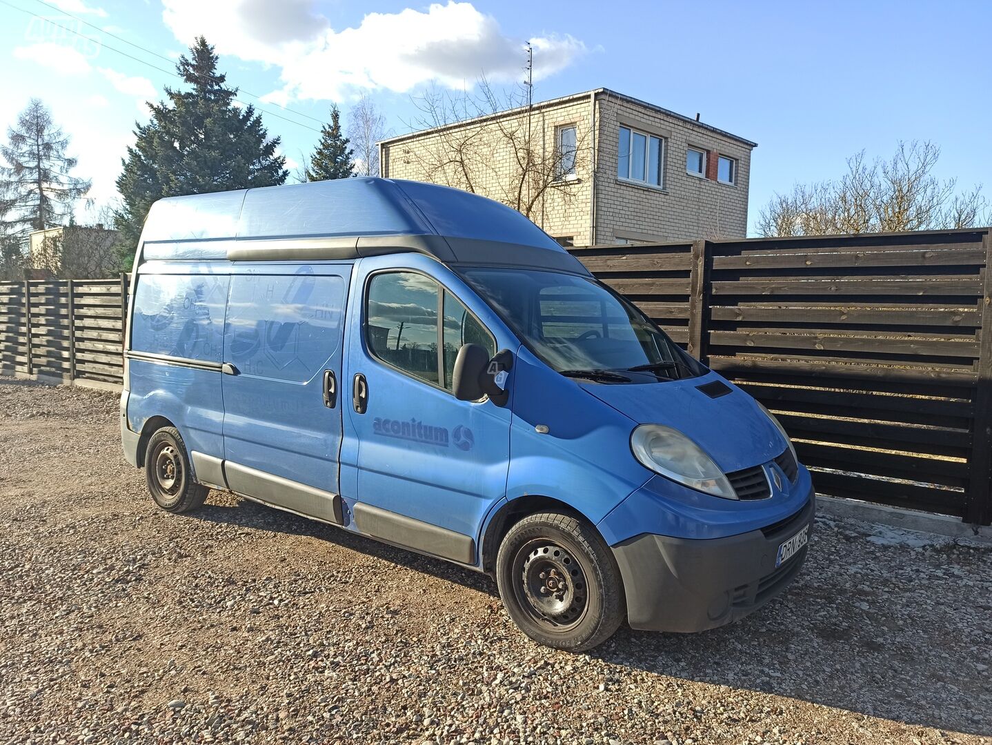 Renault Trafic 2008 m Krovininis mikroautobusas