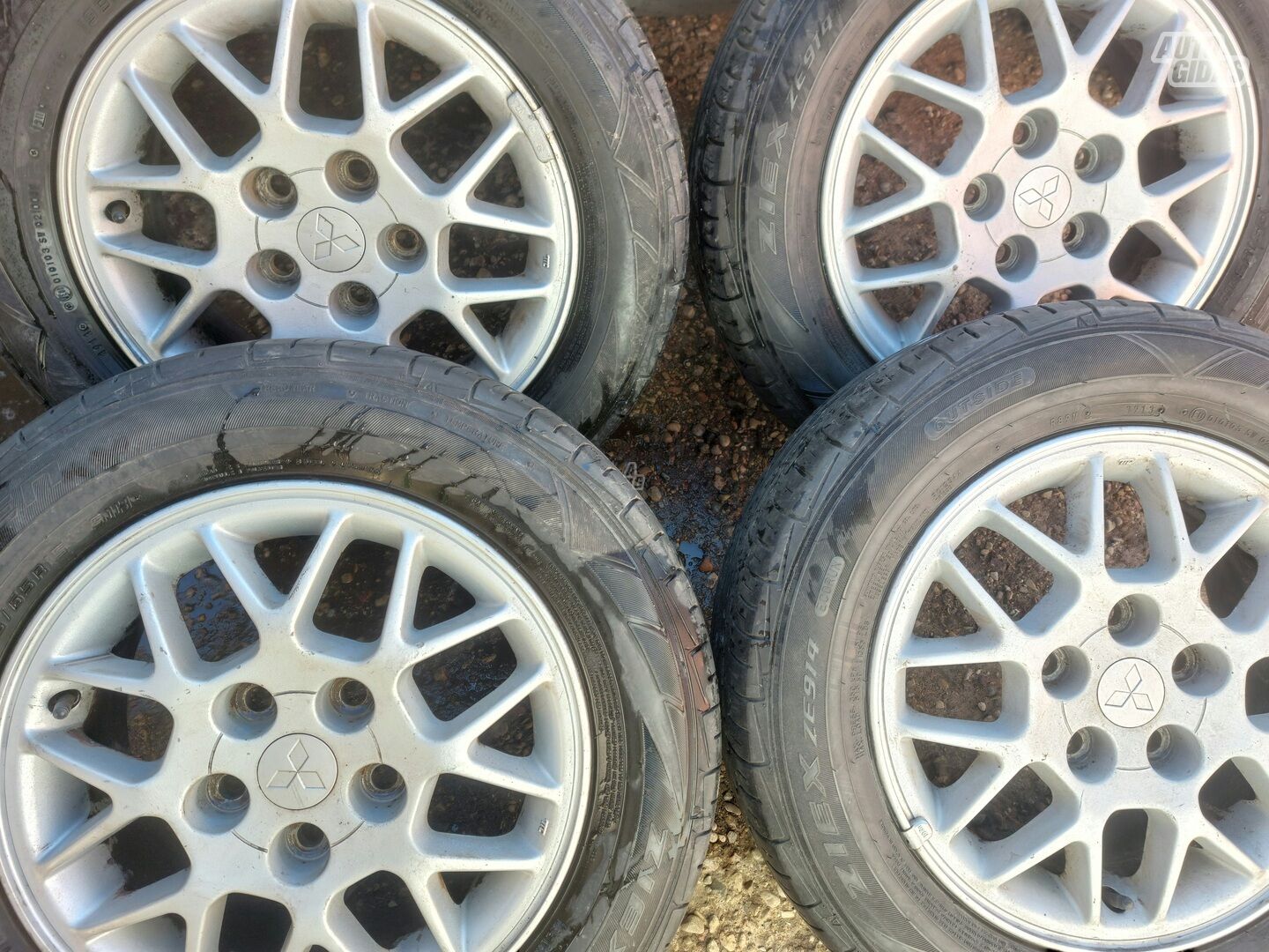 Light alloy R15 rims