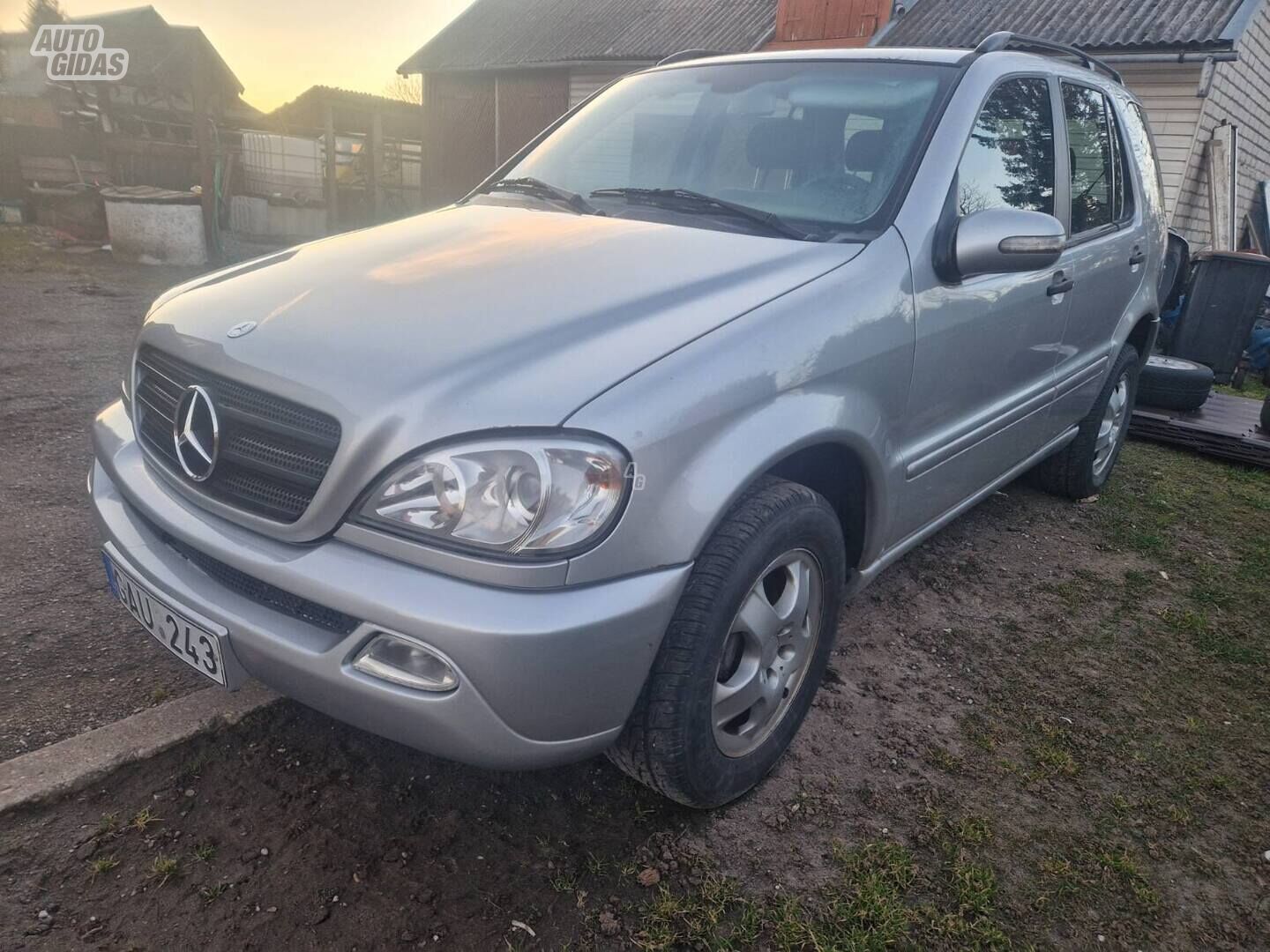 Mercedes-Benz ML 270 2001 m Visureigis / Krosoveris