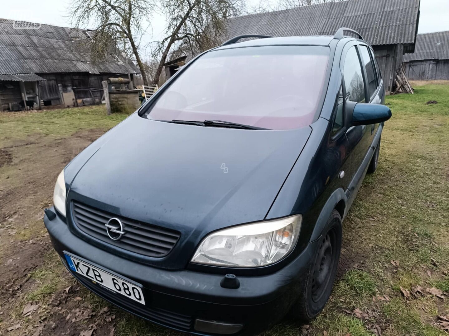 Opel Zafira 2002 m Universalas