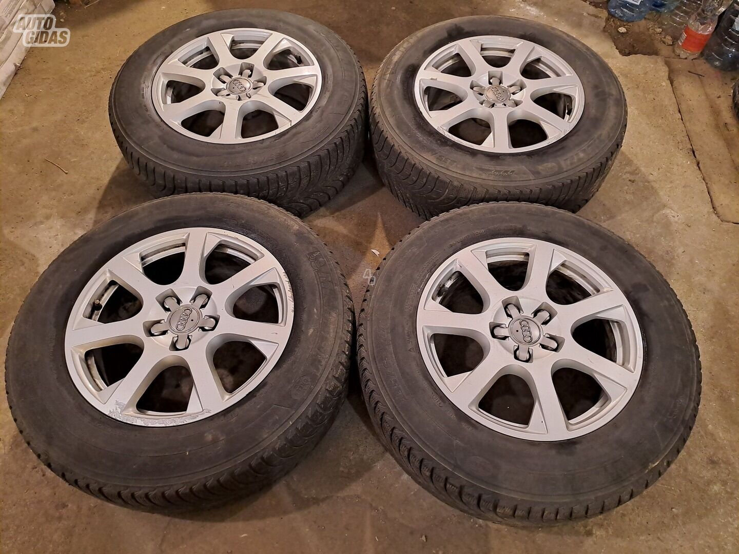 Light alloy R17 rims