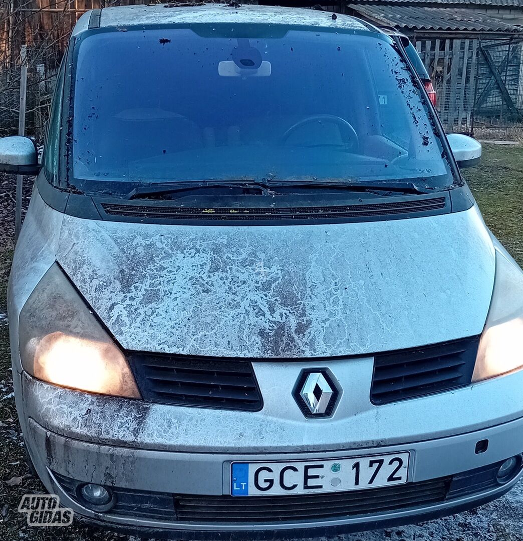 Renault Espace 2005 m Visureigis / Krosoveris