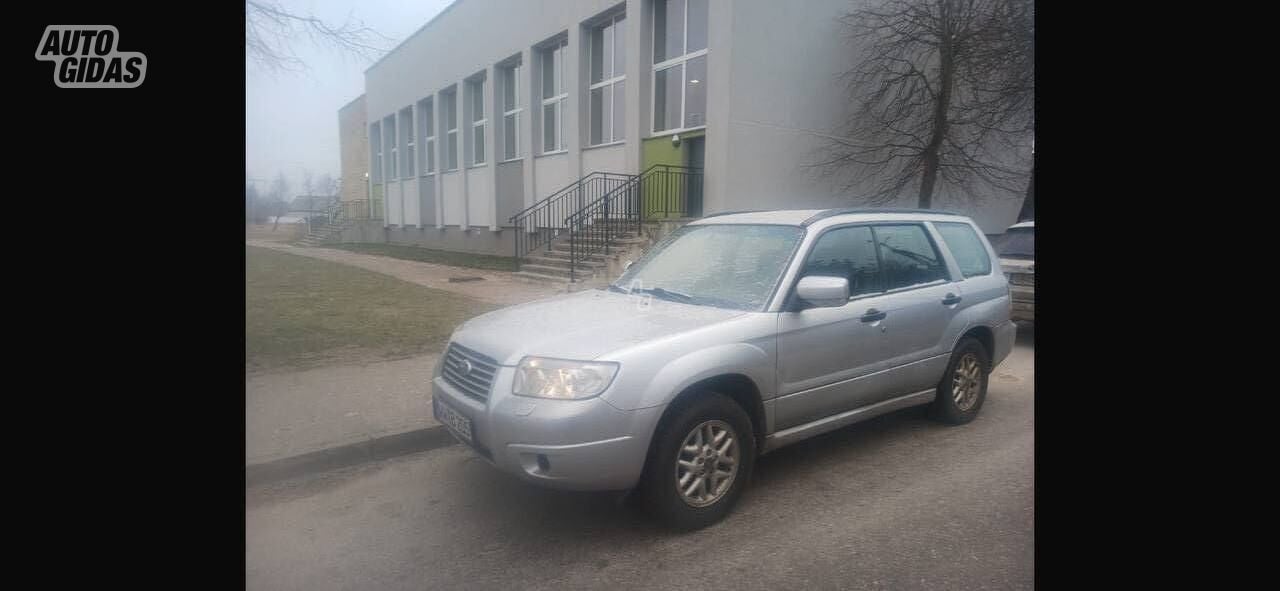 Subaru Forester 2006 m Visureigis / Krosoveris