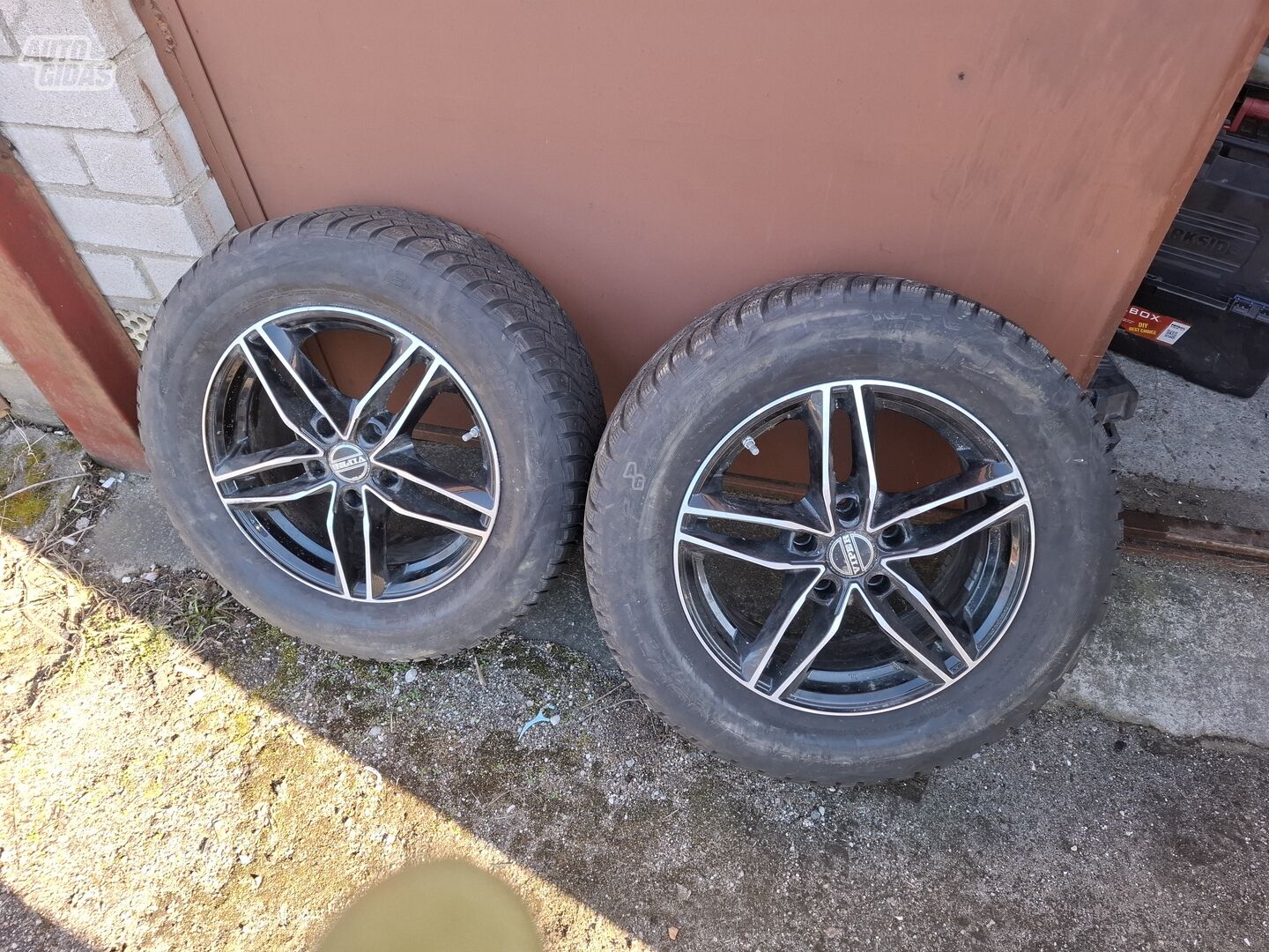 Light alloy R16 rims