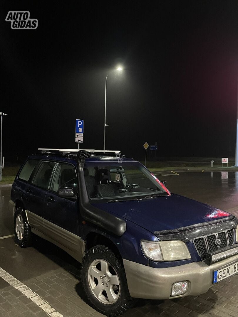 Subaru Forester 2000 y Wagon