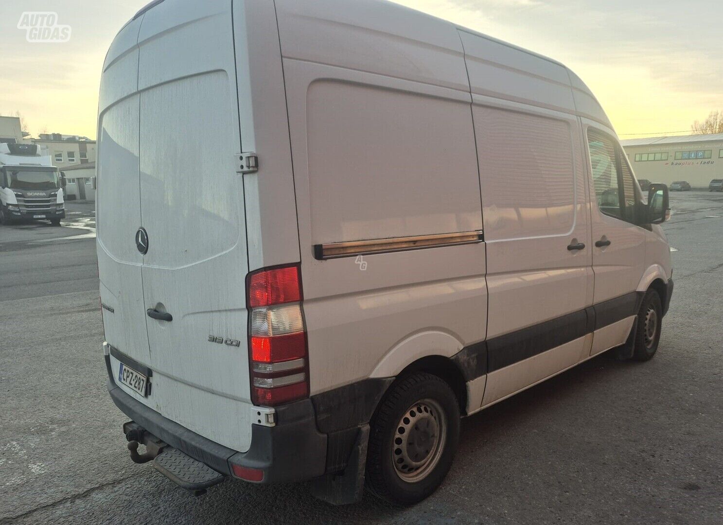 Mercedes-Benz Sprinter 2014 m Krovininis mikroautobusas