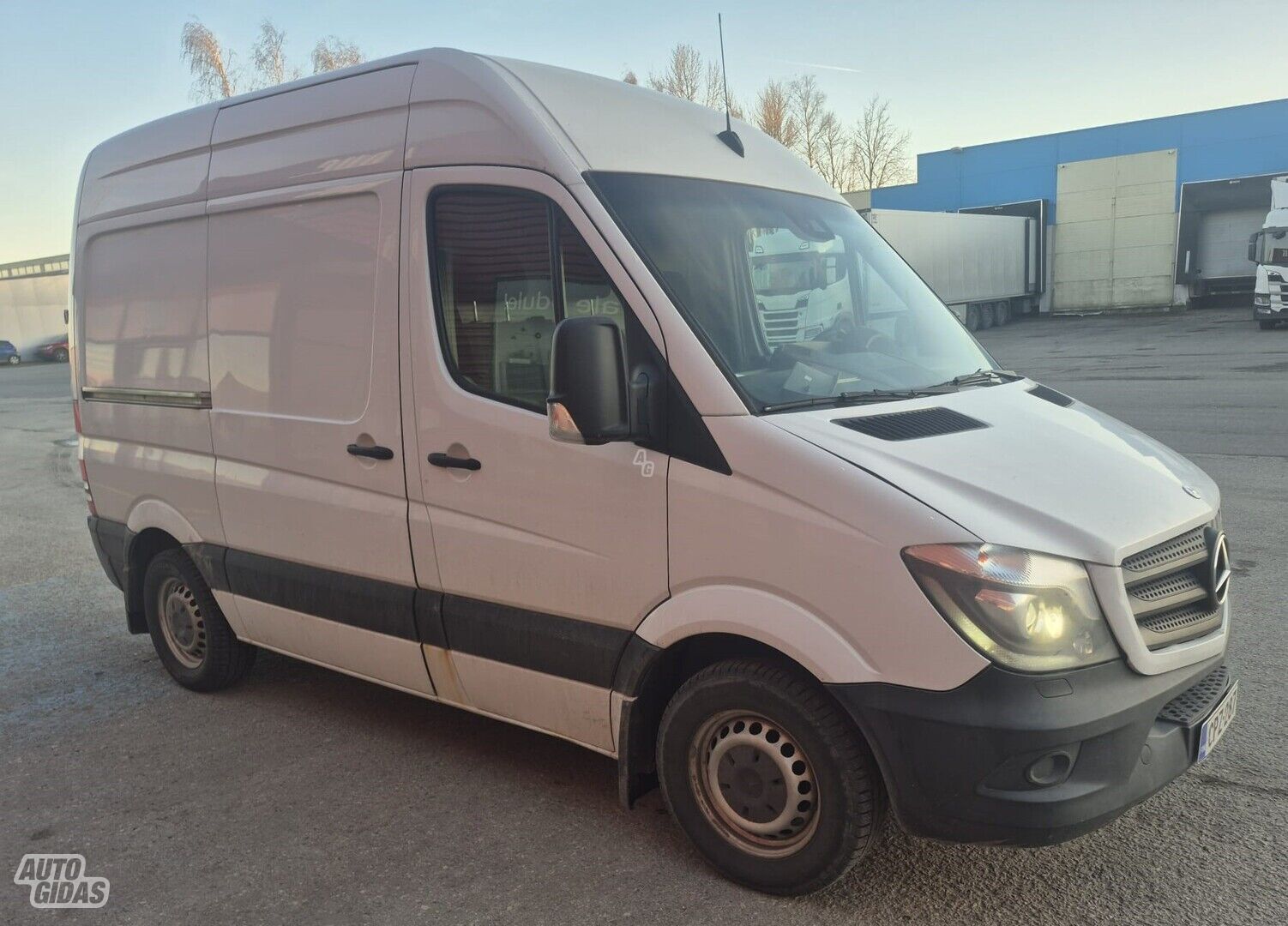 Mercedes-Benz Sprinter 2014 m Krovininis mikroautobusas