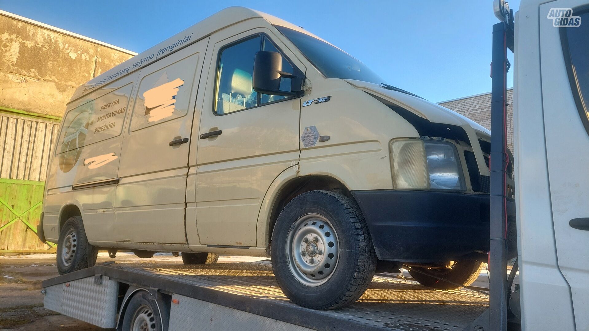 Volkswagen Lt 2001 m dalys