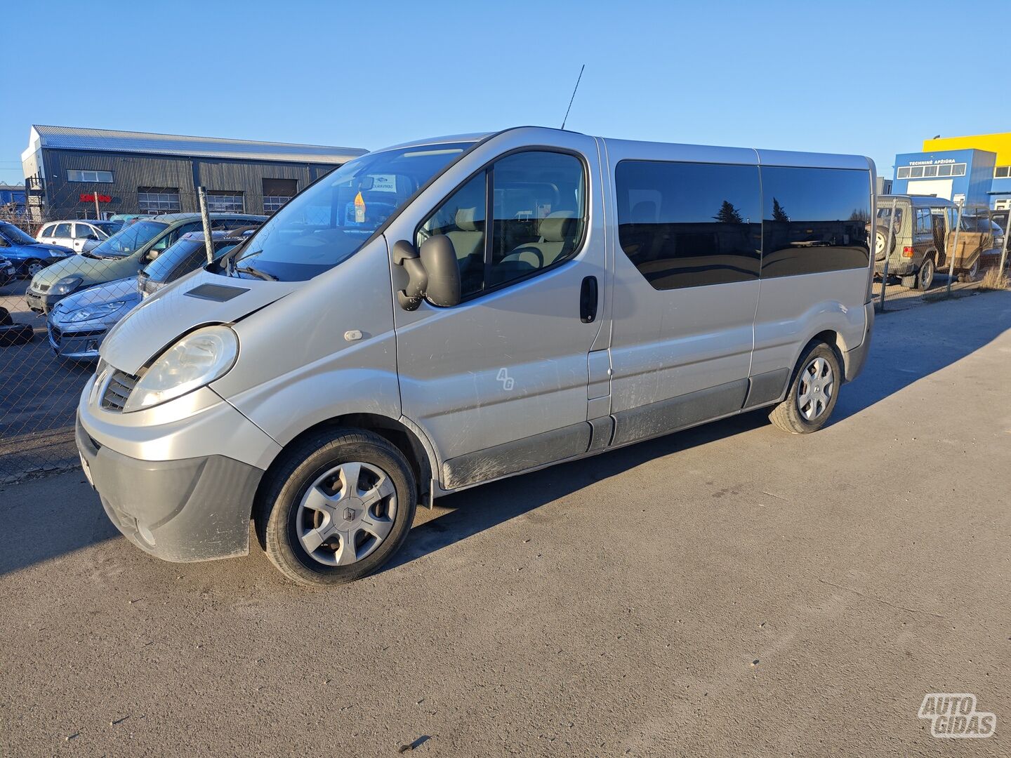 Renault Trafic 2011 m dalys