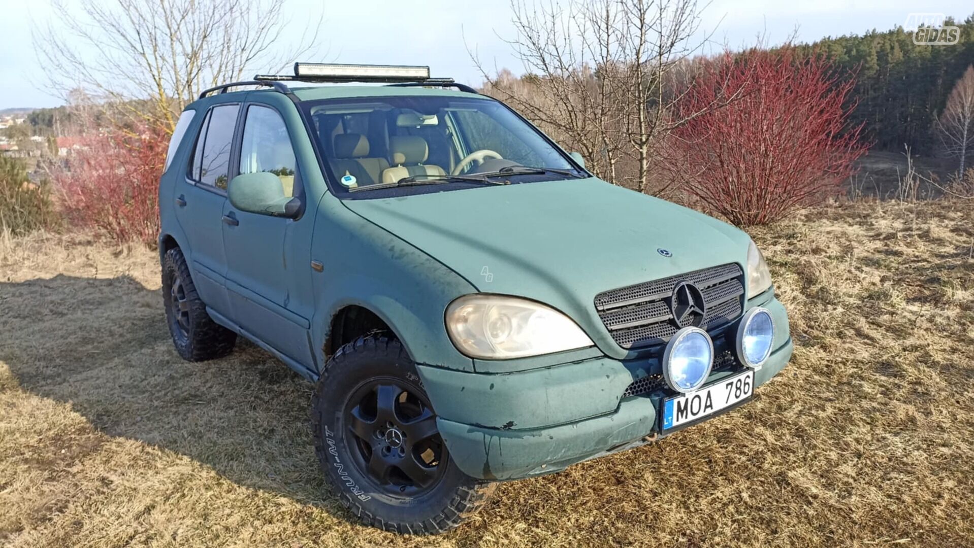 Mercedes-Benz ML 270 2000 m Visureigis / Krosoveris