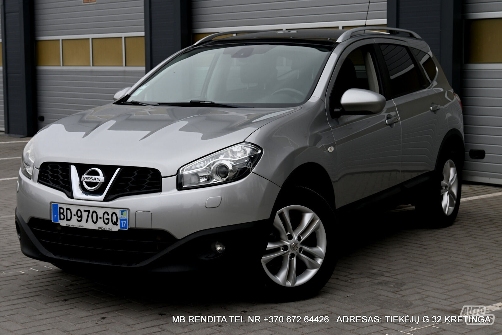 Nissan Qashqai+2 2009 m Visureigis / Krosoveris