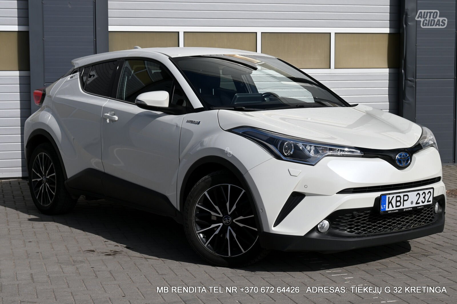 Toyota C-HR 2017 m Visureigis / Krosoveris