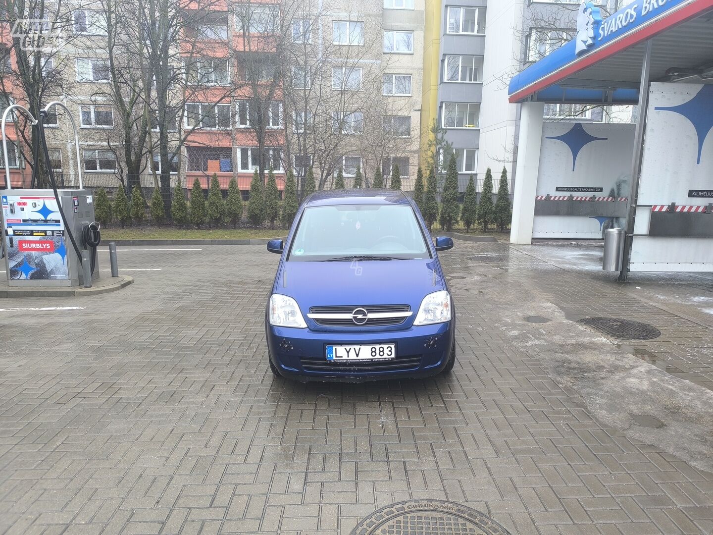 Opel Meriva 2005 m Hečbekas