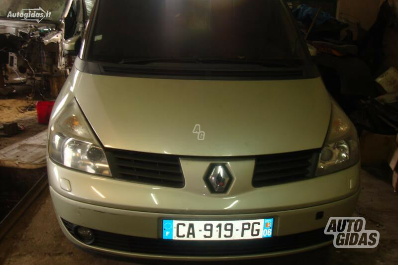 Renault Espace IV 2005 m dalys