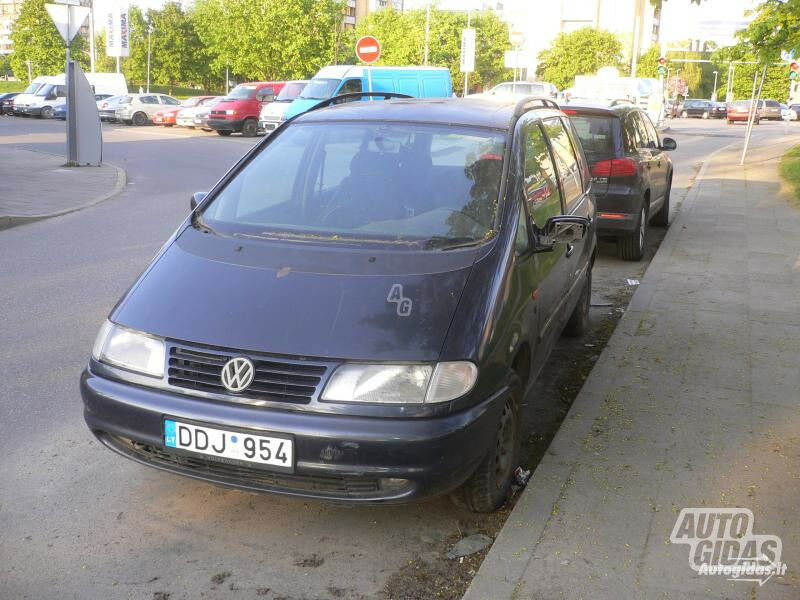 Volkswagen Sharan I 1996 m dalys