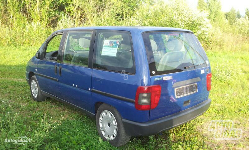 Fiat Ulysse Europa 2,0 16VHDI 2002 m dalys