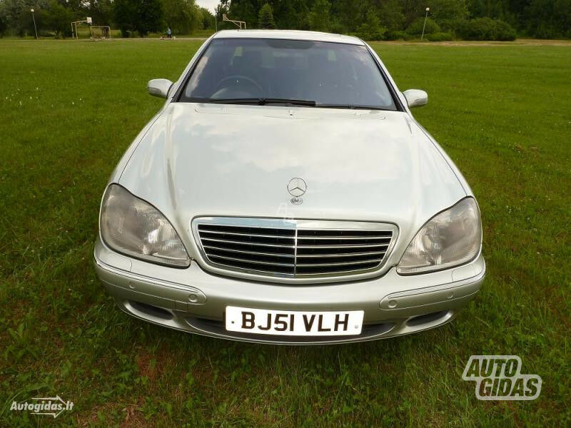 Mercedes-Benz S Klasė 2001 y parts