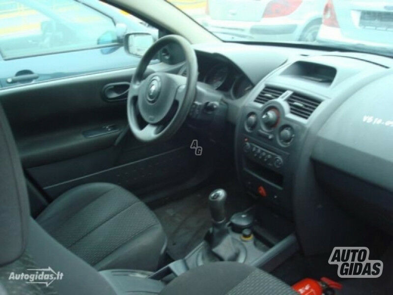 Renault Megane II iš vokietijos 2004 y parts