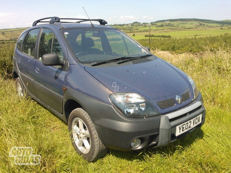 Renault Scenic Rx4 Scenic 4x4 dci 2002 m dalys