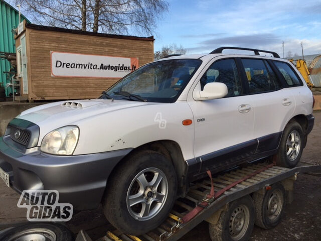 Hyundai Santa Fe I 2.0 CRDI 2003 m dalys