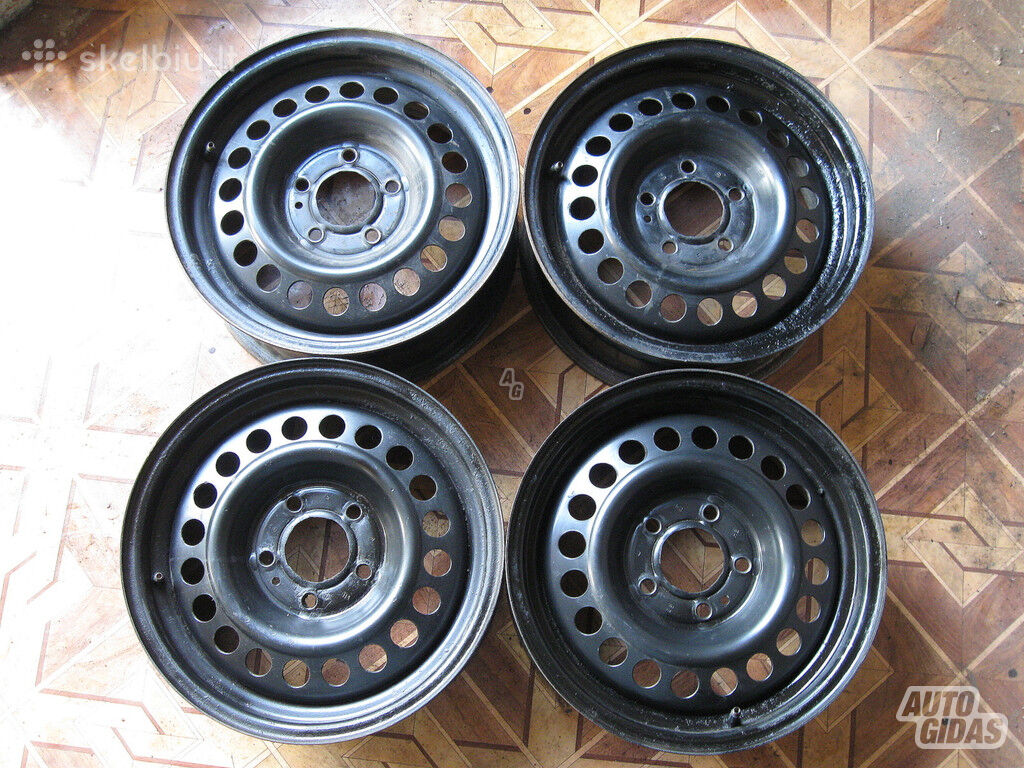 Opel ET41 IŠSIMOKĖTINAI steel stamped R16 rims