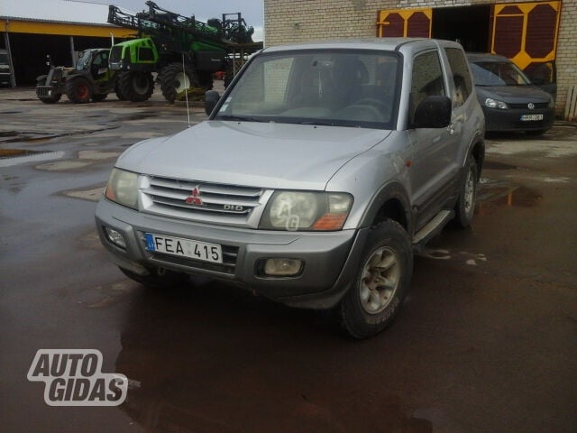 Mitsubishi Pajero III 2002 m dalys