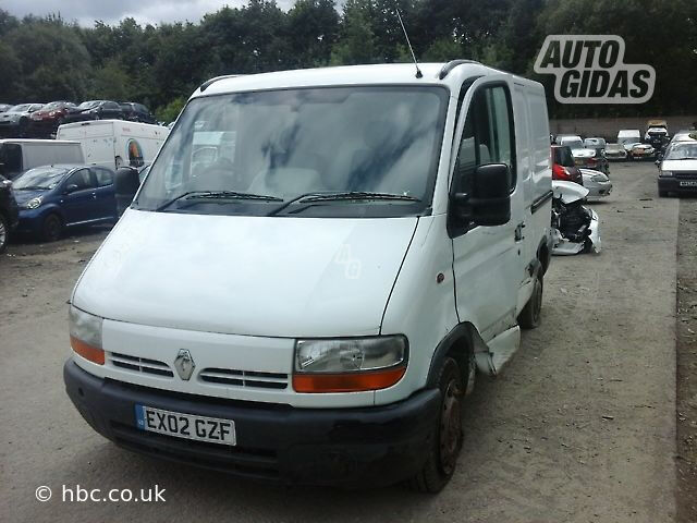 Renault Master II 2002 m dalys