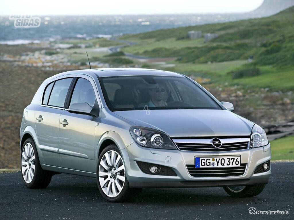 Opel Astra II 6 begiu 2009 m dalys