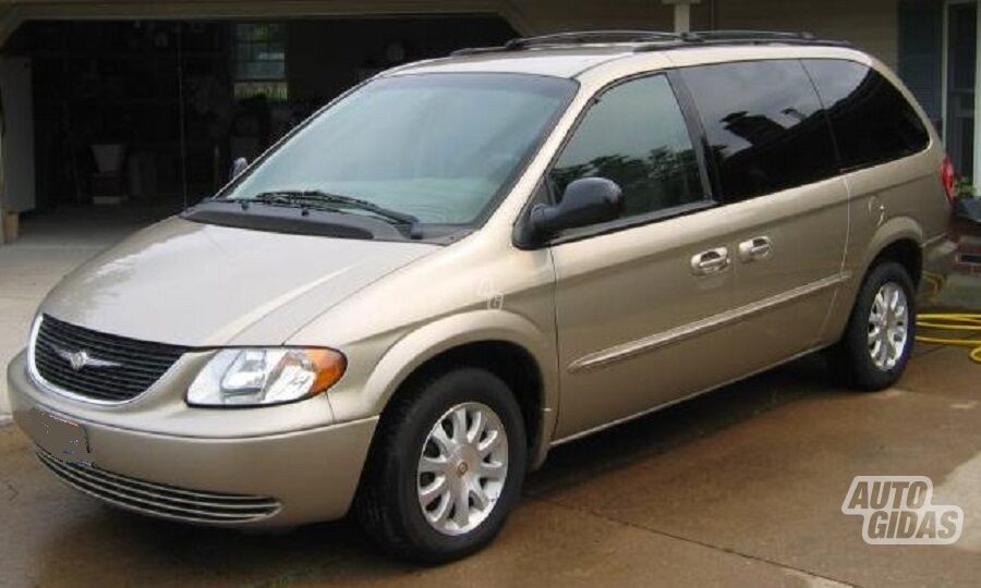 Chrysler Town & Country 2002 m dalys